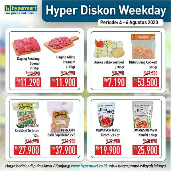 Promo Hypermart 4 – 6 Agustus 2020 