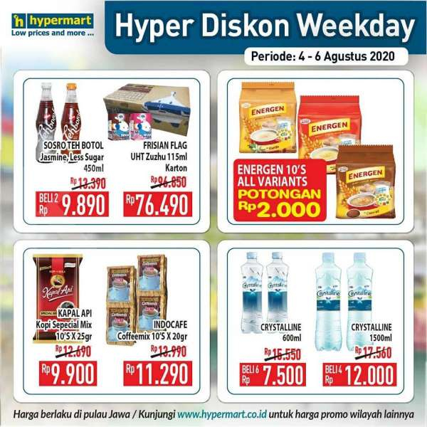 Promo Hypermart 4 – 6 Agustus 2020 