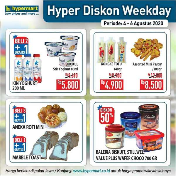 Promo Hypermart 4 – 6 Agustus 2020 