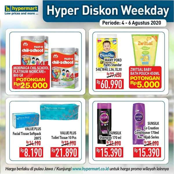 Promo Hypermart 4 – 6 Agustus 2020 