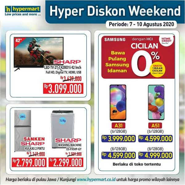 Promo JSM Hypermart 7 – 10 Agustus 2020