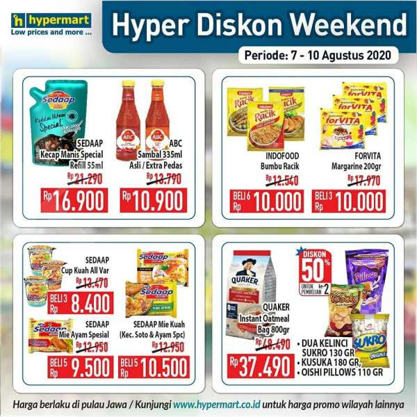 Promo JSM Hypermart 7 – 10 Agustus 2020