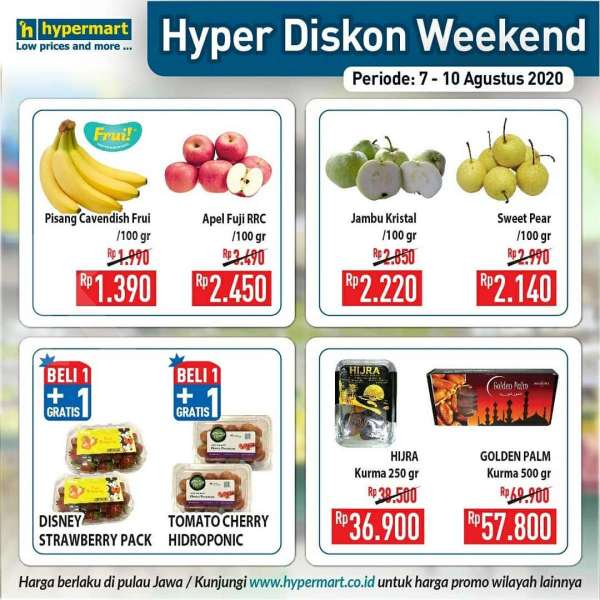 Promo JSM Hypermart 7 – 10 Agustus 2020