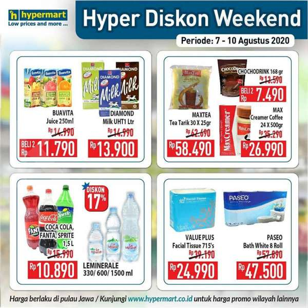 Promo JSM Hypermart 7 – 10 Agustus 2020