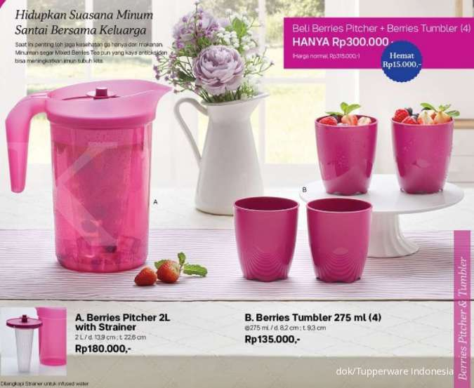 Hari Terakhir Katalog Promo Tupperware Agustus 2020 Ada Kotak Makanan Botol Minum