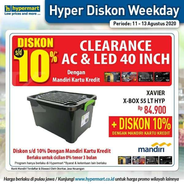 Promo Hypermart 11 – 13 Agustus 2020
