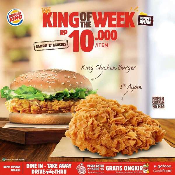 Promo Burger King 