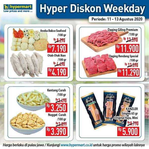 Promo Hypermart 11 – 13 Agustus 2020
