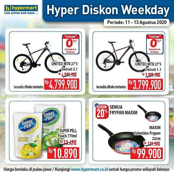 Promo Hypermart 11 – 13 Agustus 2020