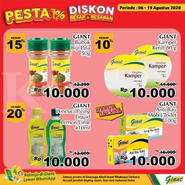 Promo Giant 6 – 19 Agustus 2020