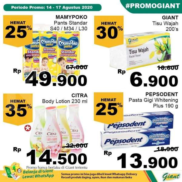 Promo JSM Giant 14 – 17 Agustus 2020