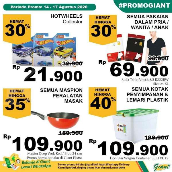 Promo JSM Giant 14 – 17 Agustus 2020