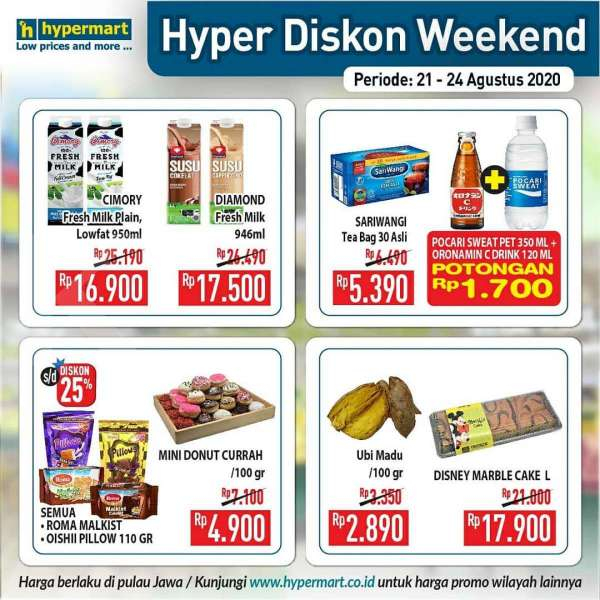 Promo JSM Hypermart 21 - 24 Agustus 2020