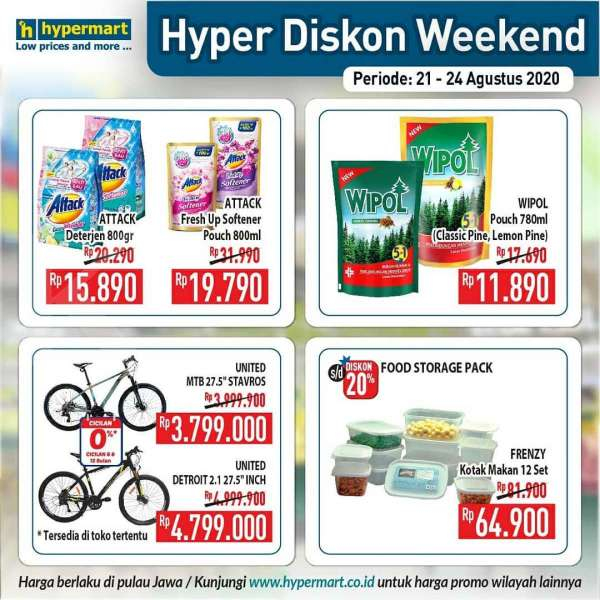 Promo JSM Hypermart 21 - 24 Agustus 2020