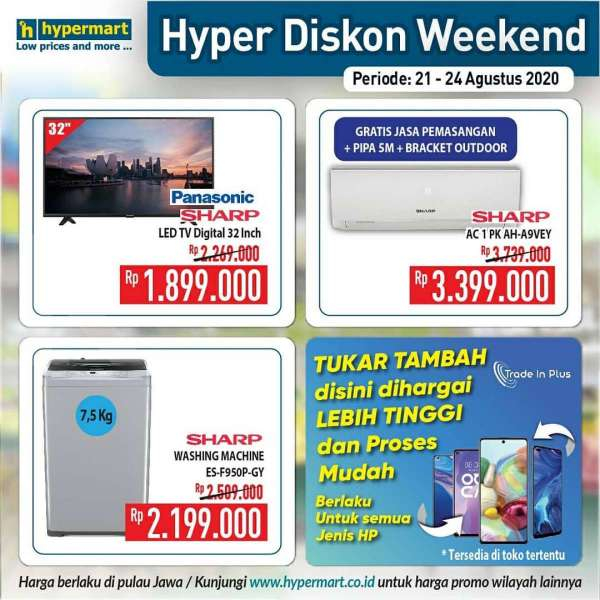 Promo JSM Hypermart 21 - 24 Agustus 2020