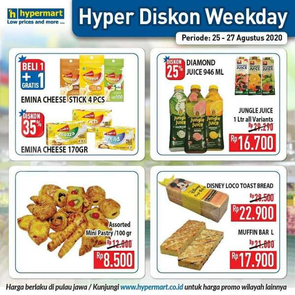Promo Hypermart 25 – 27 Agustus 2020