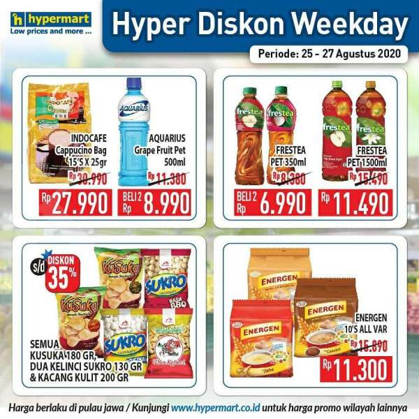 Promo Hypermart 25 – 27 Agustus 2020
