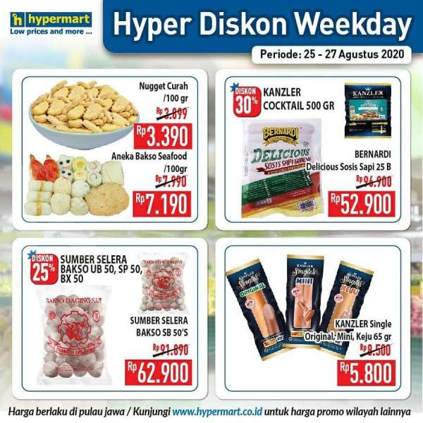 Promo Hypermart 25 – 27 Agustus 2020