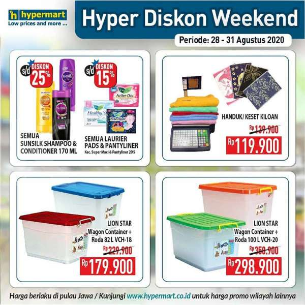 Promo JSM Hypermart 28 - 31 Agustus 2020