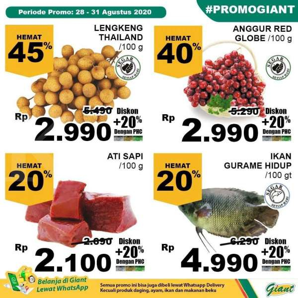 Promo JSM Giant 28 - 31 Agustus 2020