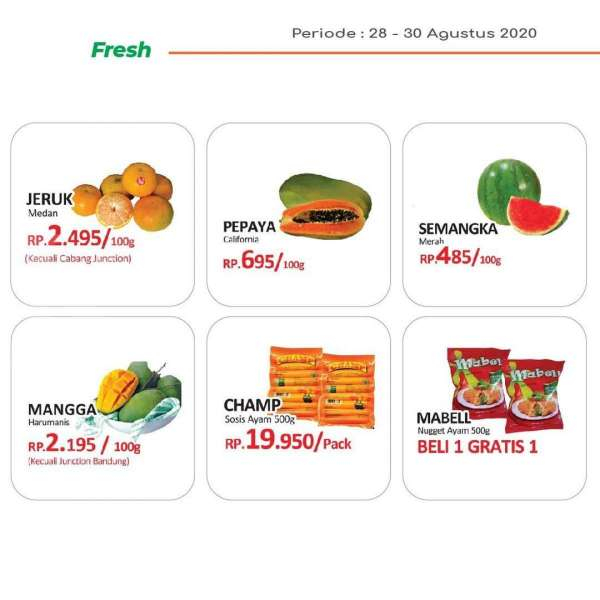 Promo JSM Yogya Supermarket 28 – 30 Agustus 2020 