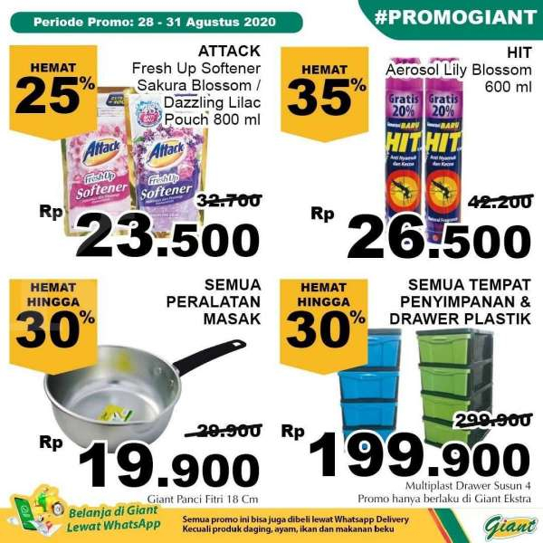 Promo JSM Giant 28 - 31 Agustus 2020