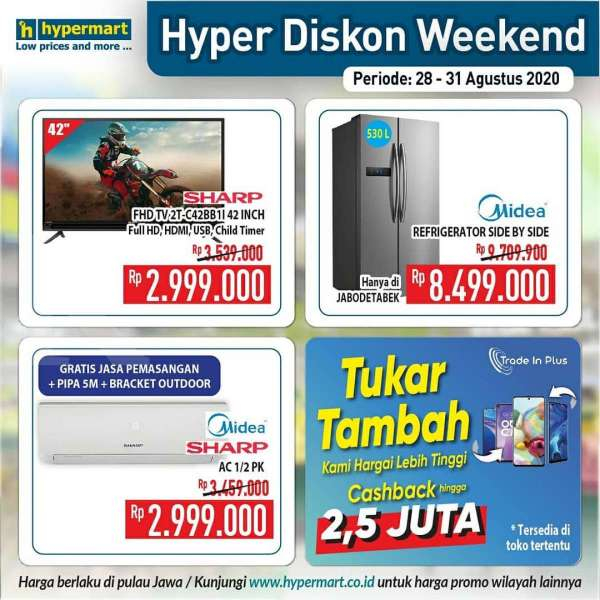 Promo JSM Hypermart 28 - 31 Agustus 2020