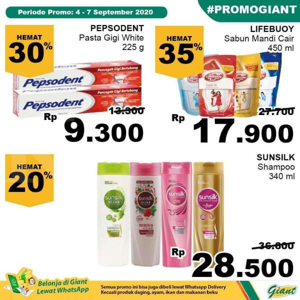 Promo JSM Giant 4-7 September 2020