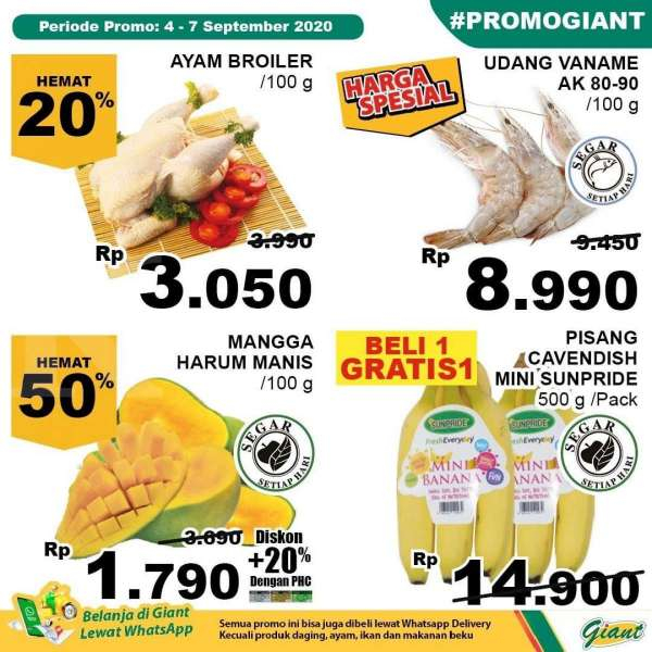 Promo JSM Giant 4-7 September 2020