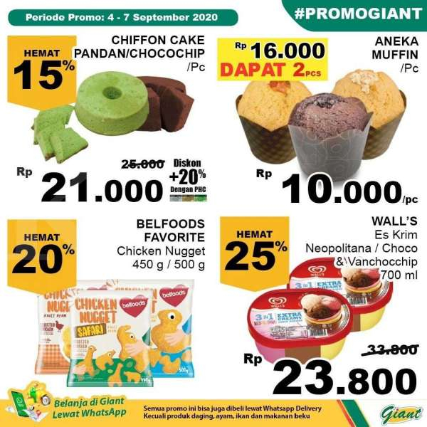 Promo JSM Giant 4-7 September 2020