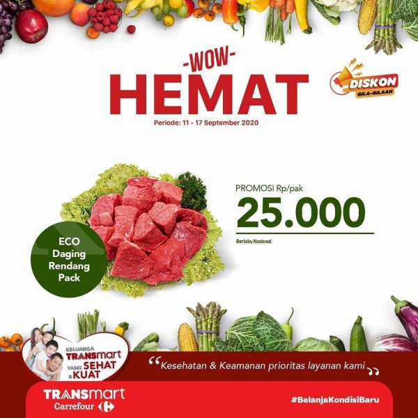 Promo Transmart Carrefour 11-17 September 2020