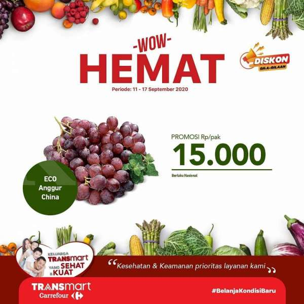 Promo Transmart Carrefour 11-17 September 2020