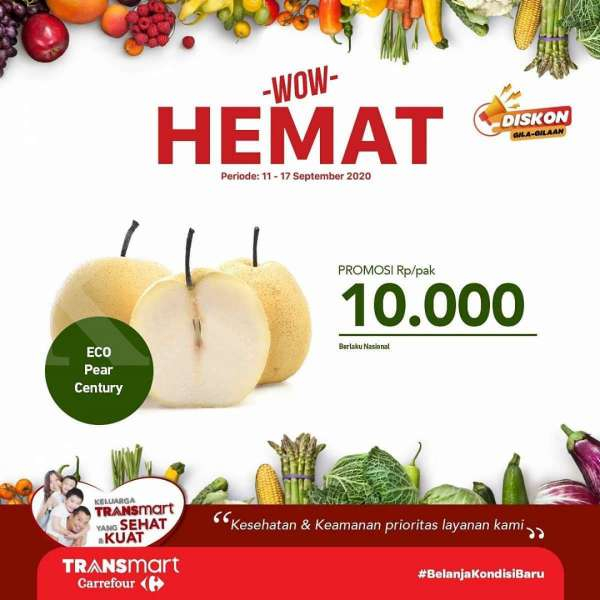 Promo Transmart Carrefour 11-17 September 2020