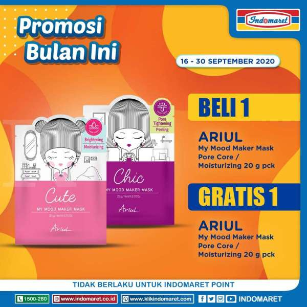 Promo Indomaret Bulan Ini 16-30 September 2020