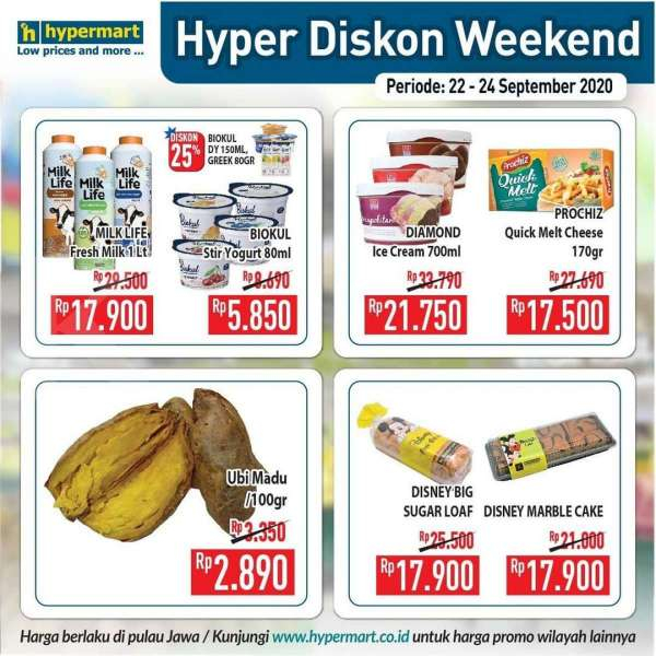 Promo Hypermart weekday 22-24 September 2020