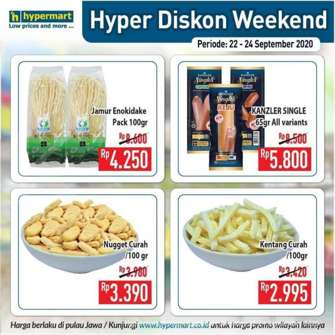 Promo Hypermart weekday 22-24 September 2020