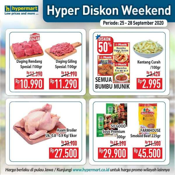 Promo JSM Hypermart 25-28 September 2020 
