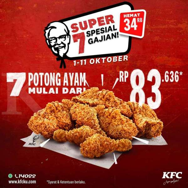 harga kfc bucket 2017