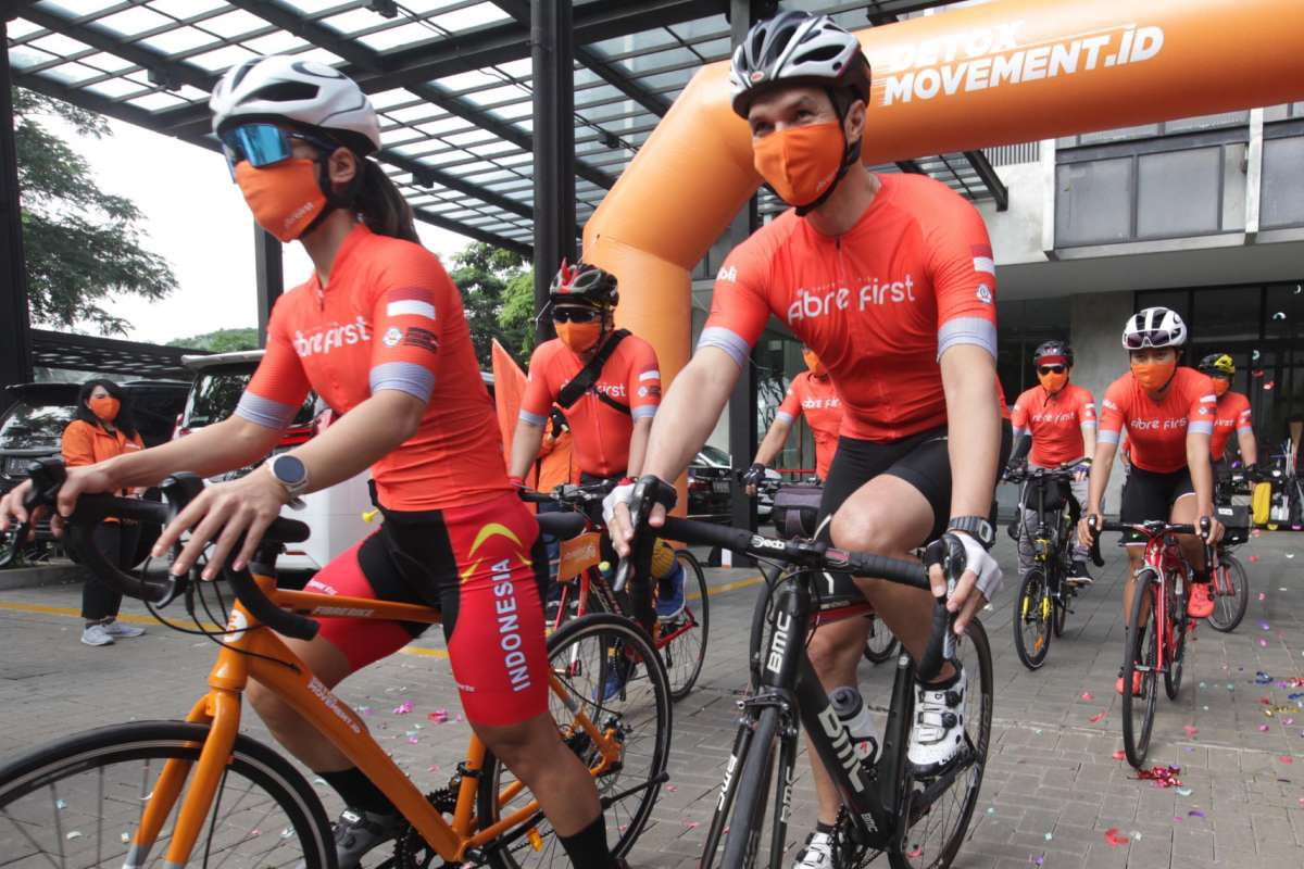 Bersepeda virtual untuk donasi ala Fibrefirst Cycling 2020