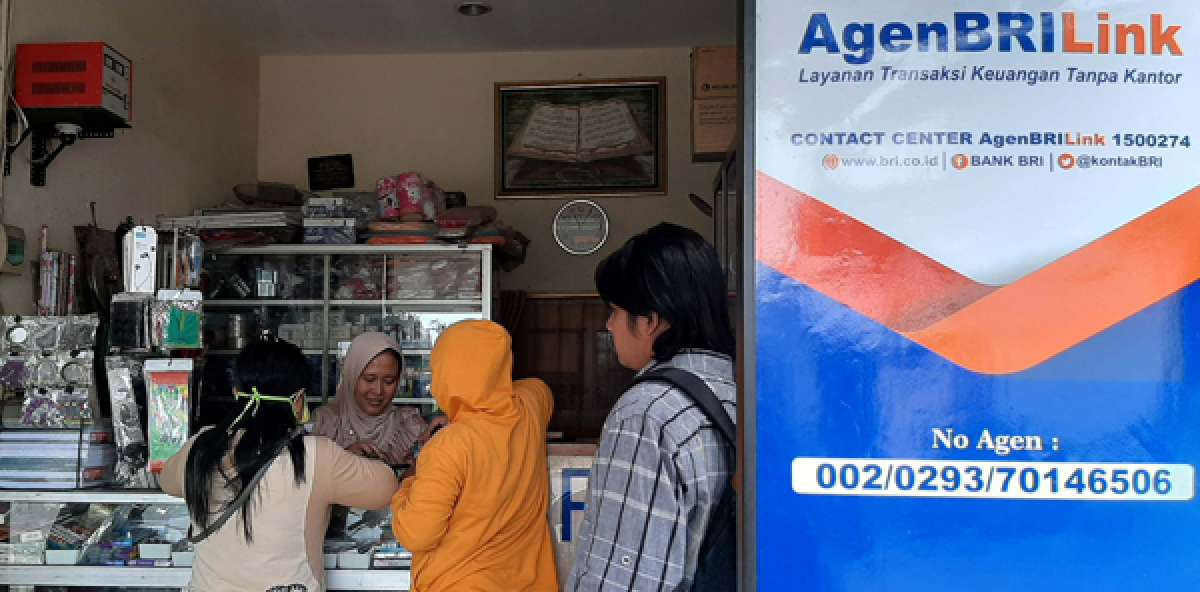 Dana murah dari agen BRILink capai Rp 11 triliun