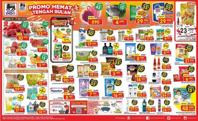 Promo <a href='https://solo.tribunnews.com/tag/superindo' title='Superindo'>Superindo</a> weekday 14-17 Desember 2020