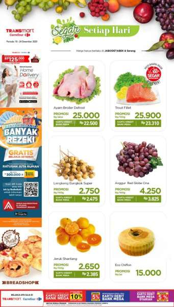 Promo Transmart Carrefour 18-22 Desember 2020 