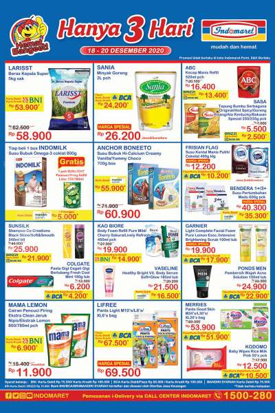 Promo JSM Indomaret Hanya 3 Hari 18-20 Desember 2020
