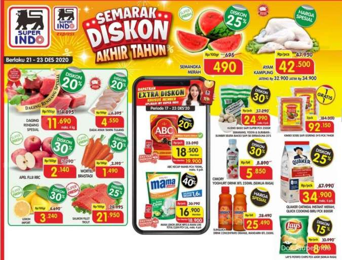 Promo Superindo weekday 21-23 Desember 2020