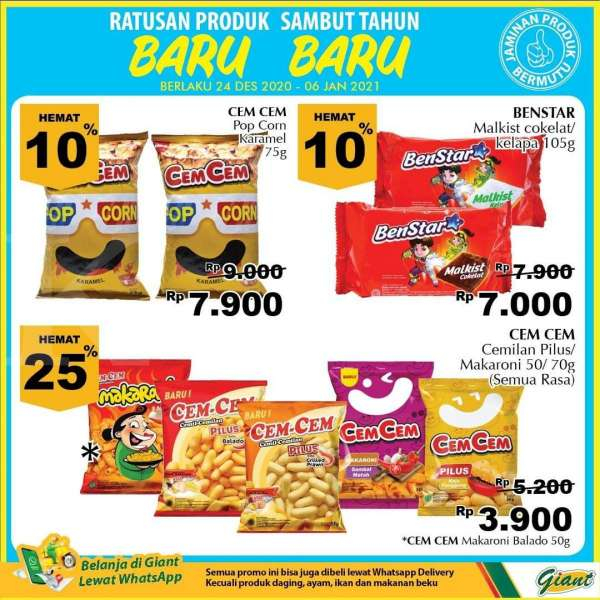 Promo Giant Weekday