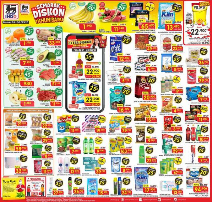 Promo <a href='https://kaltim.tribunnews.com/tag/superindo' title='Superindo'>Superindo</a> weekday 28-30 Desember 2020