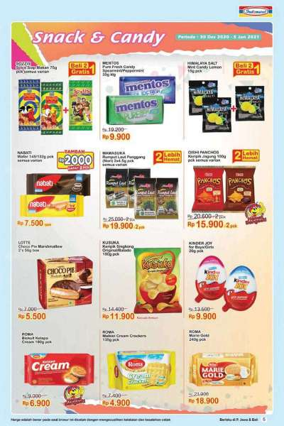 Promo <a href='https://wartakota.tribunnews.com/tag/indomaret' title='Indomaret'>Indomaret</a> 30 Desember-5 Januari 2020