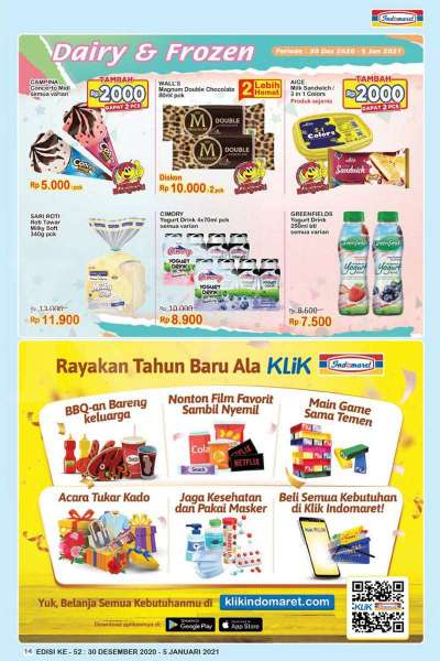 Promo <a href='https://wartakota.tribunnews.com/tag/indomaret' title='Indomaret'>Indomaret</a> 30 Desember-5 Januari 2020