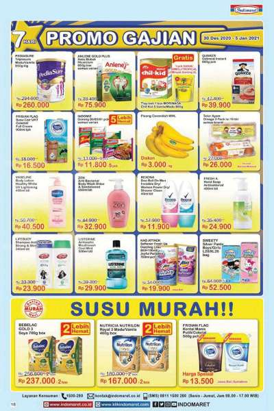 Promo <a href='https://wartakota.tribunnews.com/tag/indomaret' title='Indomaret'>Indomaret</a> 30 Desember-5 Januari 2020
