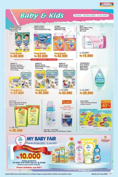 Promo <a href='https://wartakota.tribunnews.com/tag/indomaret' title='Indomaret'>Indomaret</a> 30 Desember-5 Januari 2020